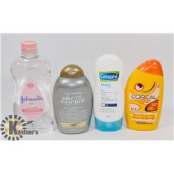 BAG OF ASSORTED BABY WASH PRODUCT