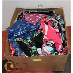 BAG OF ASSORTED WOMENS BIKNI TOPS AND BOTTOMS