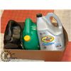 Image 1 : LOT OF 12 LITRES MOTOR OIL INCLUDING SYNTHETIC