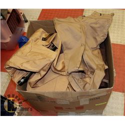 BOX OF ASSORTED WOMENS PANTS