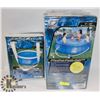 Image 1 : NEW FAST SET POOL WITH FILTER PUMP, 8' WIDE ROUND