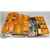 Image 1 : FENWICK FISHING BOX FULL OF TACKLE.