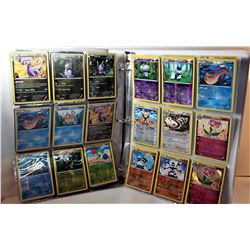 13)  BINDER WITH 147 POKÉMON CARDS