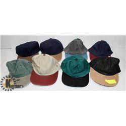 LOT OF 8 NEW MIXED SNAP BACK HATS