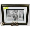 Image 1 : FRAMED AND SIGNED PENCIL SKETCH BY MARC HOUDE.