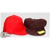 Image 1 : LOT OF 6 NEW  RED SNAP BACK HATS