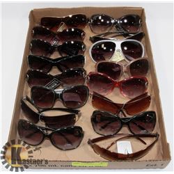 FLAT OF DESIGNER SUNGLASSES