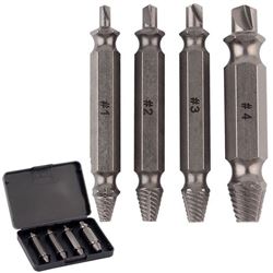 NEW 4PCS SCREW EXTRACTOR BIT SET