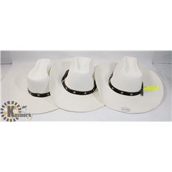 BUNDLE OF 3 COWBOY HATS