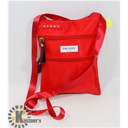 PRADA REPLICA RED BAG