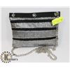 Image 1 : MICHAEL KORS BLACK AND SILVER BAG