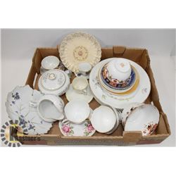 LOT OF ASSORTED BONE & OCCUPIED JAPAN CHINA