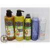 Image 1 : BAG OF HAIR PRODUCT INCLUDING SHAMPOO AND MORE