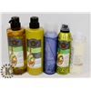 Image 1 : BAG OF HAIR PRODUCT INCLUDING SHAMPOO AND MORE