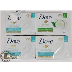 BAG OF DOVE BAR SOAP