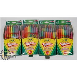 BAG OF CRAYOLA ART SUPPLIES