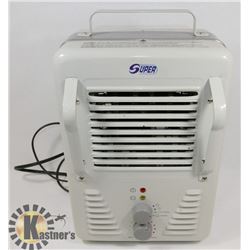 1500W METAL FORCED AIR ELECTRIC SPACE HEATER