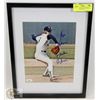 Image 1 : BASEBALL METS PITCHER BRIAN GLYNN SIGNED WITH 3