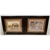 Image 1 : LOT OF TWO JUNGLE THEMED PRINTS 13 X 15