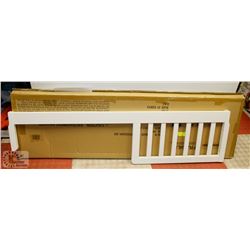 TODDLER BED CONVERSION KIT (WHITE FINISH)