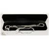 Image 1 : NEW 2PC SILVER PLATED NECKLACE 18" W/ BRACELET 8"