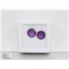 Image 1 : #17-GENUINE PURPLE AMETHYST GEMSTONE 3.0 CT