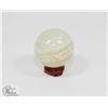 Image 1 : #131-NATURAL GREEN ONYX HEALING SPHERE BALL