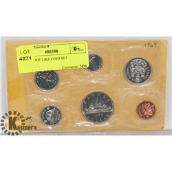 1969 PROOF LIKE COIN SET
