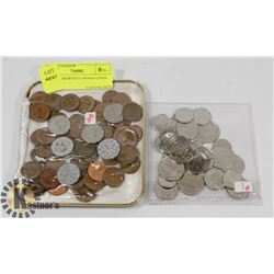 LOT OF ASSORTED CANADA COINS