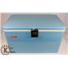 Image 1 : VINTAGE BLUE METAL COLEMAN COOLER