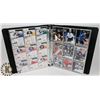 Image 1 : BINDER OF OVER 200 PINNACLE INSIDE HOCKEY CARDS
