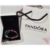 Image 2 : NEW! PANDORA STYLE 925 SILVER CHARM BRACELET