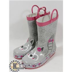 CHILD RUBBER BOOTS SIZE 10