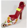 Image 1 : HIGH HEEL WINE BOTTLE HOLDER