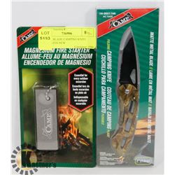 NEW 3" BLADE CAMPING KNIFE SOLD WITH NEW