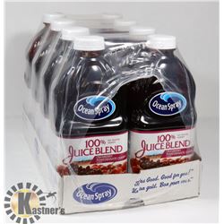 CASE OF 8 OCEAN SPRAY 60 OZ (1.77L) 100% JUICE