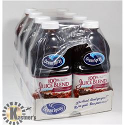 CASE OF 8 OCEAN SPRAY 60 OZ (1.77L) 100% JUICE