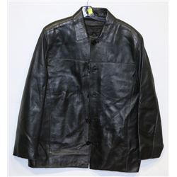 BAZIK NOIR LEATHER JACKET SIZE S