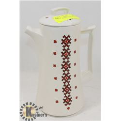 UKRAINIAN DESIGNED COFFEE POT