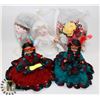 Image 1 : LOT OF ASSORTED, SET OF 2 DOLL AIR FRESHENER COVERS