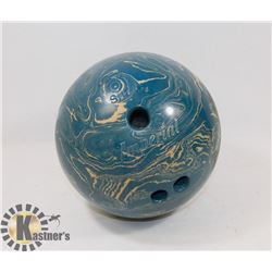 BLUE 10 PIN BOWLING BALL