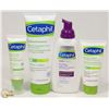 Image 1 : BAG OF CETAPHIL LOTIONS AND CREAMS