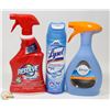 Image 1 : BAG OF ASSORTED HOUSEHOLD CLEANERS INCLUDING LYSOL
