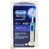 Image 1 : ORAL B PRO 500 ELECTRIC TOOTHBRUSH