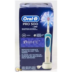 ORAL B PRO 500 ELECTRIC TOOTHBRUSH