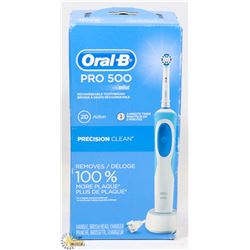 ORAL B PRO 500 ELECTRIC TOOTHBRUSH