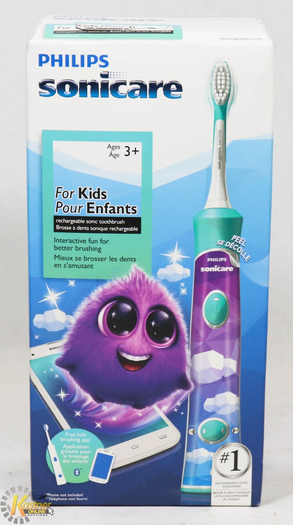 PHILIPS SONICARE FOR KIDS ELECTRIC TOOTHBRUSH
