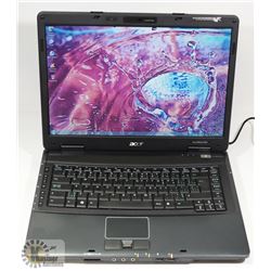 ACER TRAVELMATE WIN 7 PRO LAPTOP WITH AC ADAPTER