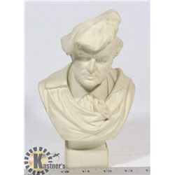 VINTAGE CERAMIC BUST OF WAGNER