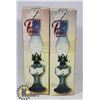 Image 1 : LOT OF 2 PALOMA OIL LAMPS IN BOX